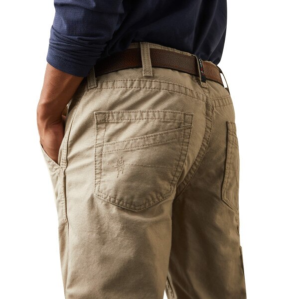 Ariat FR M4 Relaxed Workhorse Boot Cut Pant in Khaki